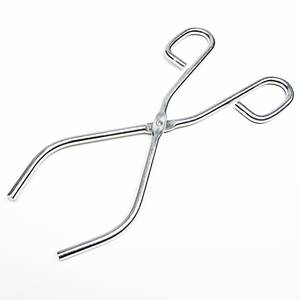 Gelsonlab HSG-206A शैक्षिक निकल मढ़वाया इस्पात बीकर टोंग के साथ Uncoated Jawl लंबाई 26cm - Product Image 4