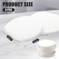 Sous-verres absorbants, sous-verres en terre de diatomée à séchage instantané pour boissons, tasses, cuisine, bureau, tapis de séchage, porte-gobelets