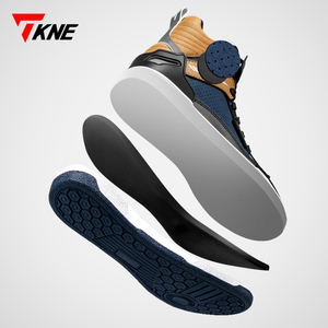 Bottes de moto hautes pour hommes TKNE, tendance, hiver, course moto, lacets - Product Image 4