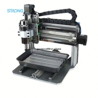 Mini machine de gravure CNC de bureau DIY 3020F 3/4/5 axes, machine de fraisage et de perçage CNC, moteur 500W