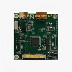 Di piccole <span class=keywords><strong>dimensioni</strong></span> 50x47mm TFT Display Driver PCB supporta circolare/barra LCD Mini HD-MI 5V tipo-C ROHS - Product Image 4