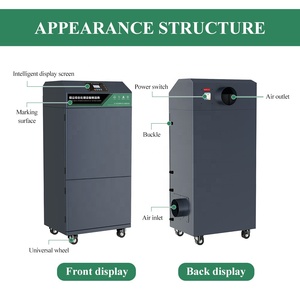 <span class=keywords><strong>Aspirateur</strong></span> industriel à haute efficacité <span class=keywords><strong>de</strong></span> 1000 W pour la soudure au laser <span class=keywords><strong>mobile</strong></span>, la découpe au laser, l'extraction <span class=keywords><strong>de</strong></span> la <span class=keywords><strong>fumée</strong></span> et <span class=keywords><strong>de</strong></span> la poussière, l'élimination des odeurs - Product Image 4