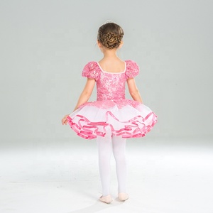 Abito da Balletto con Gonna, <span class=keywords><strong>Abbigliamento</strong></span> da <span class=keywords><strong>Ballerina</strong></span>, Completo da Danza per Bambine e Ragazze - Product Image 3