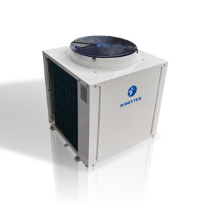 Pompe à chaleur air-eau 12 kW R32/R410a à commande Wi-Fi, haute efficacité, classe A, en acier inoxydable, pour usage commercial et hôtelier, économique - Product Image 2
