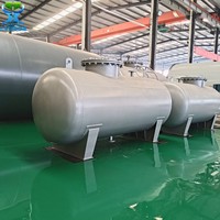 Réservoirs de stockage GPL certifiés ASME 3-100m ³, utilisation commerciale et industrielle, solutions de gaz sur mesure