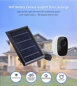 กล้องวงจรปิด WiFi ความละเอียด 1080P HD ขนาดเล็ก พร้อมระบบตรวจจับ PIR มุมกว้าง สีสันคมชัด ใช้พลังงานแสงอาทิตย์ แบตเตอรี่เต็มกำลัง ใช้งานได้นาน 6 เดือน ลดราคาพิเศษ - Product Image 2