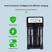 Feiben DLP-69 18650 chargeur de batterie au Lithium 2/4/8 fentes ABS matériel indicateur lumineux intelligent boîte de charge