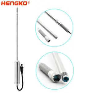 HENGKO HT301 0.5m to 1.5m long rod custom probe I2C temperature and humidity sensor for grain piles