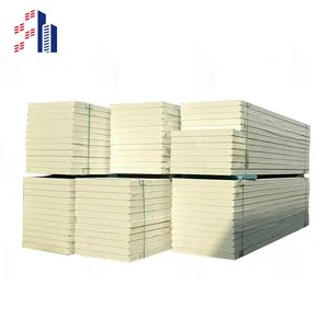 SH Cheap Factory Insulated Roof Price Supplier Rock Wool Sandwich Panel