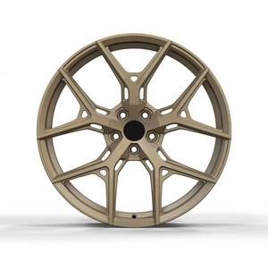 Venta al por mayor 16 a 24 pulgadas mate <span class=keywords><strong>bronceador</strong></span> ahuecado 5x108 ruedas de aleación 20x9,5 ruedas forjadas para 730Li 740Li Series - Product Image 2