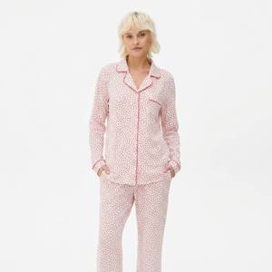 Ensemble de pyjama personnalisé pour femmes, vêtements de nuit en fibre de bambou, pyjama en coton pour femmes, vêtements de détente pour femmes - Product Image 3