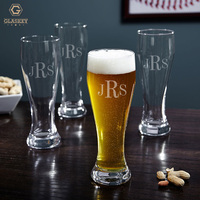Verre Witbier style belge 16 onces verre à bière Pilsner levure belge esprit belge adorable tasses en verre à bière