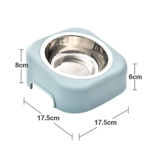 Atacado Lavável Pet Dog Cat Bowls PP + aço inoxidável Dog Food Água Bowl Custom Removível Ajustável Dog Bowl - Product Image 3