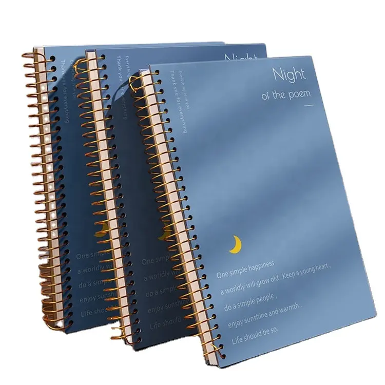 Customized Spiral Notebook and pen Gift Set