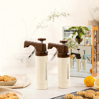 Machine à biscuits étoiles en acier inoxydable 304, pistolet à biscuits 13 pièces, machine à biscuits à pression, pistolet à crème