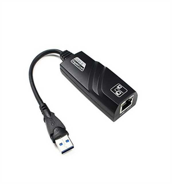 Hight Speed USB 3.0 to Gigabit Ethernet RJ45 LAN (10/100/1000) Mbps Network Adapter for Desktop PC and Laptop and Notebook