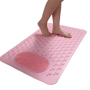 Tapis de baignoire intérieur moderne antidérapant en TPE avec ventouse pour les fuites d'eau poreuses Installation facile Tapis adhésif anti-lutte - Product Image 6