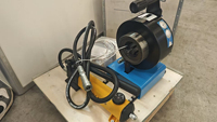Crimpeuse de flexibles hydrauliques 1 pouce, manuelle, avec moteur à engrenages PLC, haute efficacité, prix compétitif, facile à utiliser, garantie 1 an