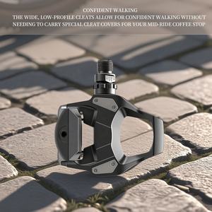 LEWEE Pédale ultralégère pour vélo <span class=keywords><strong>de</strong></span> montagne et <span class=keywords><strong>de</strong></span> route à clipser Pédale autobloquante pour vélo - Product Image 3