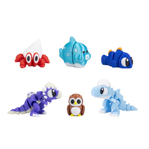 Juego de Juguetes Promocionales de Impresión 3D: Lindos Juguetes de Animales Pequeños Impresos en 3D con Múltiples Articulaciones para Niños en Varios Colores - Product Image 3