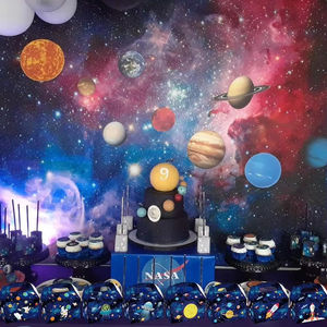 A-mazon Space Planet Sun Jupiter Rocket Space Party Caja <span class=keywords><strong>de</strong></span> papel <span class=keywords><strong>de</strong></span> cartón blanco <span class=keywords><strong>de</strong></span> mano Caja <span class=keywords><strong>de</strong></span> regalo - Product Image 6