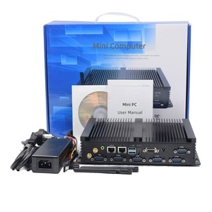 <span class=keywords><strong>PC</strong></span> industriel embarqué sans ventilateur <span class=keywords><strong>HYSTOU</strong></span> Core I5-4200U, double port réseau, six ports série, <span class=keywords><strong>mini</strong></span>-ordinateur de bureau sans disque dur - Product Image 5