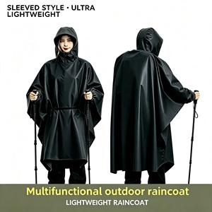 Impermeabile Multifunzionale Tre-in-Uno per Esterni, Riutilizzabile e Leggero, per Tenda/Escursionismo/Alpinismo/Campeggio, Compatto - Product Image 4