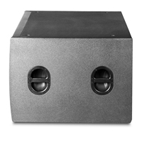 Haut-parleurs de ligne acoustique imperméables de haute qualité 18 pouces Caisson de basses