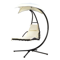 Hamac d'extérieur suspendu chaise patio jardin balançoire chaises balançoire lit façon loisirs