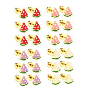 Pendientes de Verano con Cierre de Rosca para Mujer, Joyería de Moda, Accesorios de Moda para Mujer - Product Image 2