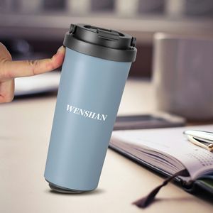 Custom Logo Printing Craft Paper <b>Disposable</b> Coffee <b>Cups</b> Recyclable 12oz For Takeaway Use - Product Image 1