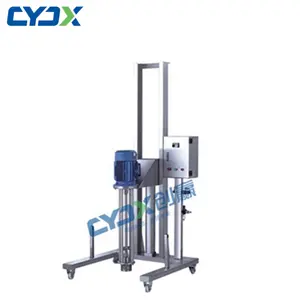 CYJX Cosmetic Face Cream Lotion Hydraulic Lifting Tilting Homogenizer Vacuum Emulsifying Mixer Mixing Machine With Water And Oil