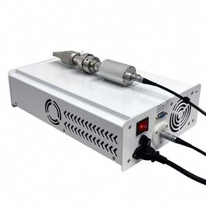 Système de soudage ultrasonique pour tubes de dentifrice cosmétique, scelleuse de tubes en plastique, machine à souder plastique, générateur 20kHz, sonotrode, non tissé - Product Image 2