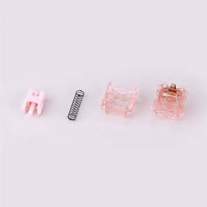 Interrupteur de clavier mécanique <span class=keywords><strong>GATERON</strong></span> INK V2 rose, emballage de vente au détail, 35 par boîte, linéaire, force de 50 g, personnalisable, bricolage, 5 broches - Product Image 4