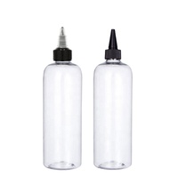 Compte-gouttes PET pour bouteilles en plastique 10ml 20ml 30ml 50ml 70ml 100ml 120ml 200ml bouteille en plastique PET avec bouchon pointu