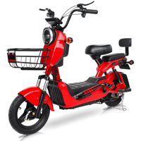 Vélo électrique de ville à 2 roues CKD 350W 48V 2024, scooter électrique, vélo électrique avec pédales