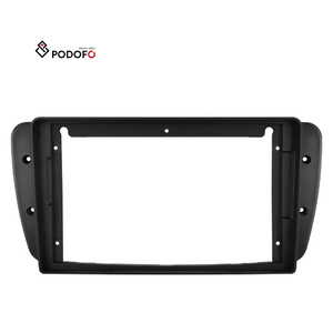 Podofo 9 ''전용 자동차 라디오 프레임 ABS 플라스틱 브래킷 패널 커버 트림 <span class=keywords><strong>2</strong></span> 딘 좌석 IBIZA 2013 - Product Image 1