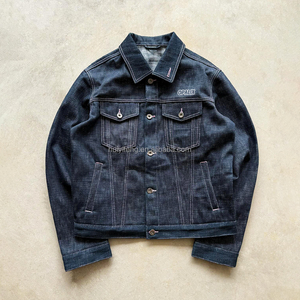 Custom Jeans Suit Clothing Factory Casual Street Fashion Wear chaquetas <span class=keywords><strong>de</strong></span> mezclilla con botones y pantalones vaqueros Set Blue Jeans Set <span class=keywords><strong>para</strong></span> hombres - Product Image 2