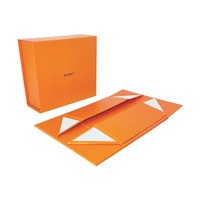 Caja Plegable de Cartón Rígido Ecológica de Lujo con Grabado en Relieve para Zapatillas, Botas, Velas, Empaque Personalizado con Logotipo de Marca y Cierre Magnético
