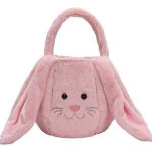 Bolsa de regalo de Pascua Cesta Bolsa de regalo de conejo de orejas largas de felpa Cesta de regalo de Pascua. - Product Image 6