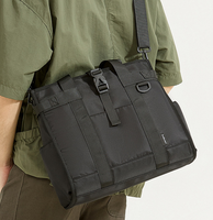 Sac fourre-tout fonctionnel à boucle rapide pour homme, mallette de travail convertible avec large sangle, sac à main pour ordinateur portable, idéal pour les activités de plein air, les affaires décontractées, les week-ends et les voyages