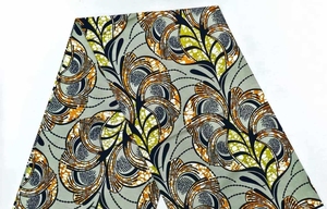 Tela <span class=keywords><strong>de</strong></span> Organza Africana <span class=keywords><strong>de</strong></span> Algodón 100% Súper Lujosa 2026, Transpirable y Suave para <span class=keywords><strong>Prendas</strong></span> <span class=keywords><strong>de</strong></span> Boda, Estilo Batik Dobby Liso - Product Image 4