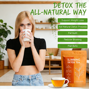 ชาสมุนไพรดีท็อกซ์ลดน้ำหนักสูตร OEM ผสมใบมะขามแขก เมล็ดขี้เหล็ก ใบบัวหลวง 28 ซอง ช่วยลดน้ำหนัก - Product Image 3