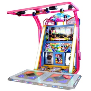 Đồng tiền hoạt động chơi trạm 2 rực rỡ nhảy múa âm nhạc ngón tay chơi mô phỏng trò chơi video máy - Product Image 6