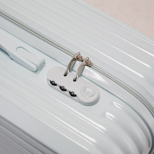 Maleta de Mano para Mujer Color Macaron, con Cierre, Impermeable, Resistente, con Ruedas Giratorias, Invierno 2023, Parte 025 - Product Image 4