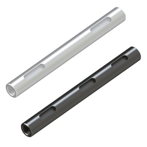 Eje de Acero Inoxidable 304, Tolerancia H7 G6, Material para Rectificado, Rosca Interna, Chavetero, Especificación 66, Niquelado - Product Image 2