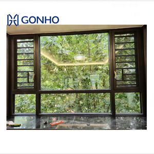 <span class=keywords><strong>Ventanas</strong></span> y Puertas Corredizas <span class=keywords><strong>de</strong></span> <span class=keywords><strong>Aluminio</strong></span> Gonho Resistentes a Huracanes, Barras Antirrobo, Vidrio Antibalas, Precio en Pakistán - Product Image 4