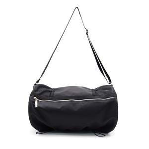 Made In Korea Casual Daily Bag Multi Pocket Storage Black Everyday Handbag With Adjustable <b>Straps</b> For <b>Shoulder</b> And Cross - Product Image 3