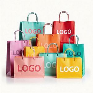 ถุงกระดาษพิมพ์โลโก้ตามสั่ง เป็นมิตรกับสิ่งแวดล้อม ขายส่ง ถุงกระดาษพิมพ์ลายคุณภาพสูง พร้อมโลโก้ของคุณเอง - Product Image 1