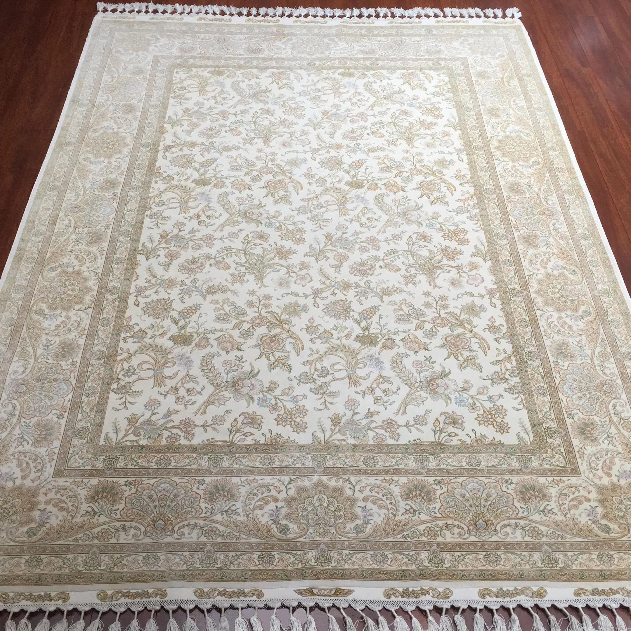 top quality facotry price handknotted persian 100%silk kilim turquoise carpets handmade turkish indoor living room area rugs